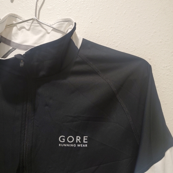 GORE Running Wear Size Medium Black Full Zip Windstopper Soft Shell Jacket Men's - Picture 6 of 6